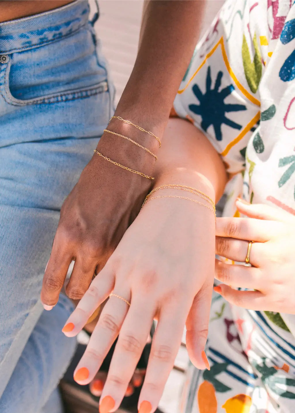 Backtalk Gold Bracelet