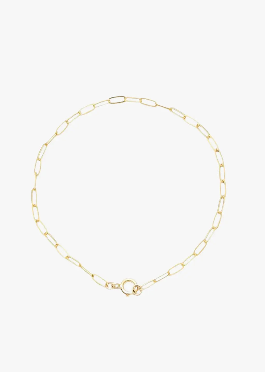 Brooklyn Gold Anklet