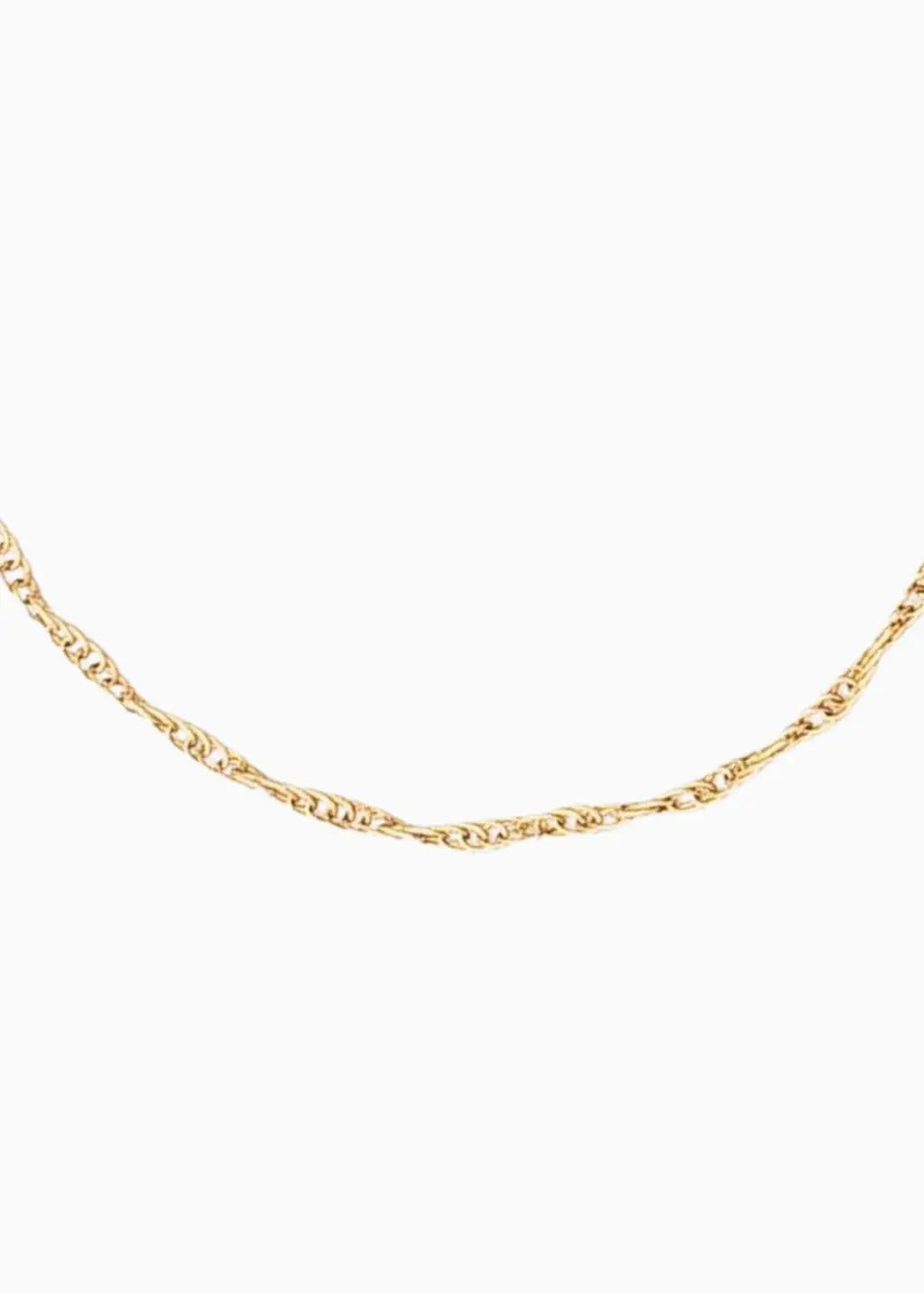 Disco Gold Anklet