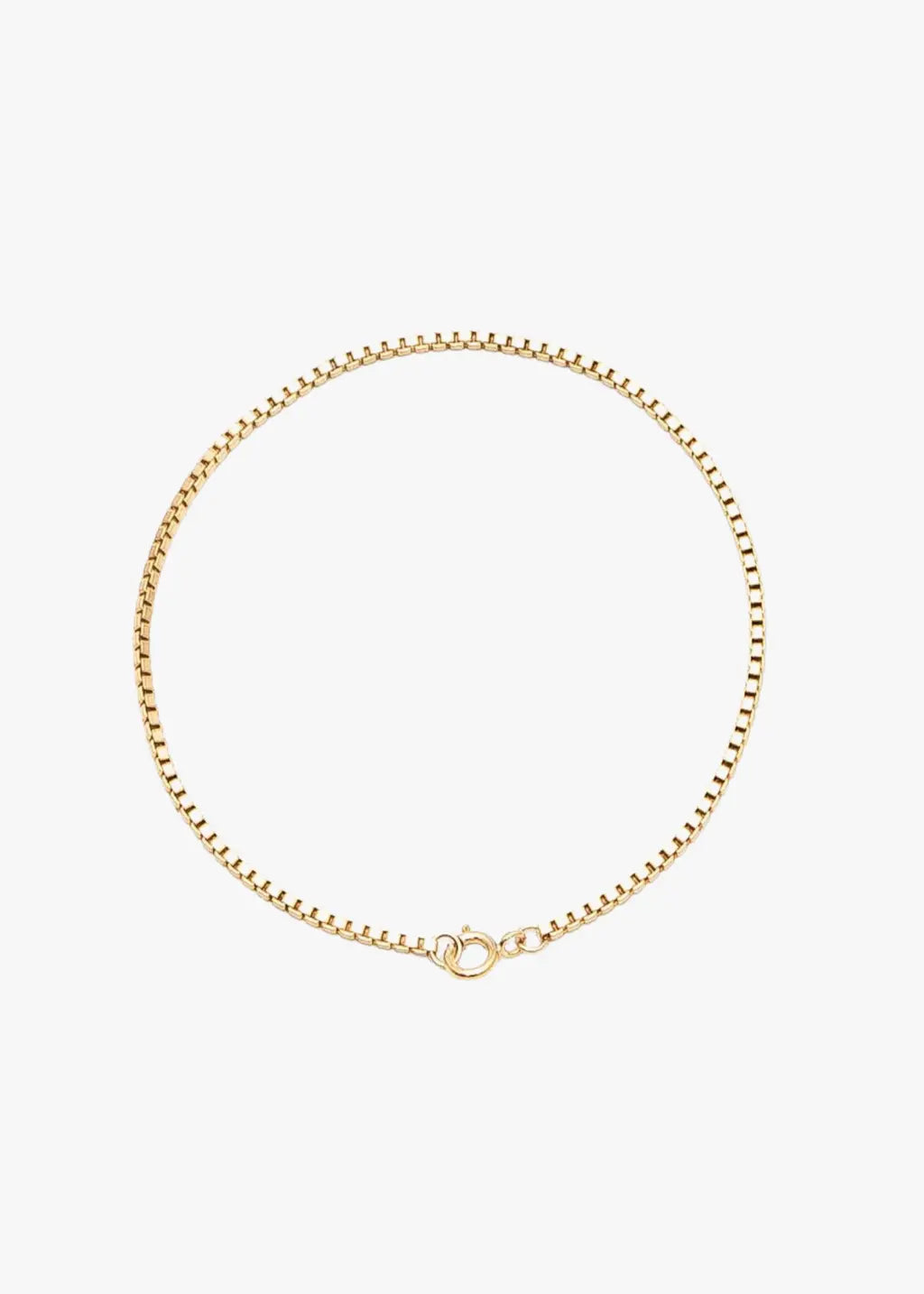 Golden Hour Gold Anklet