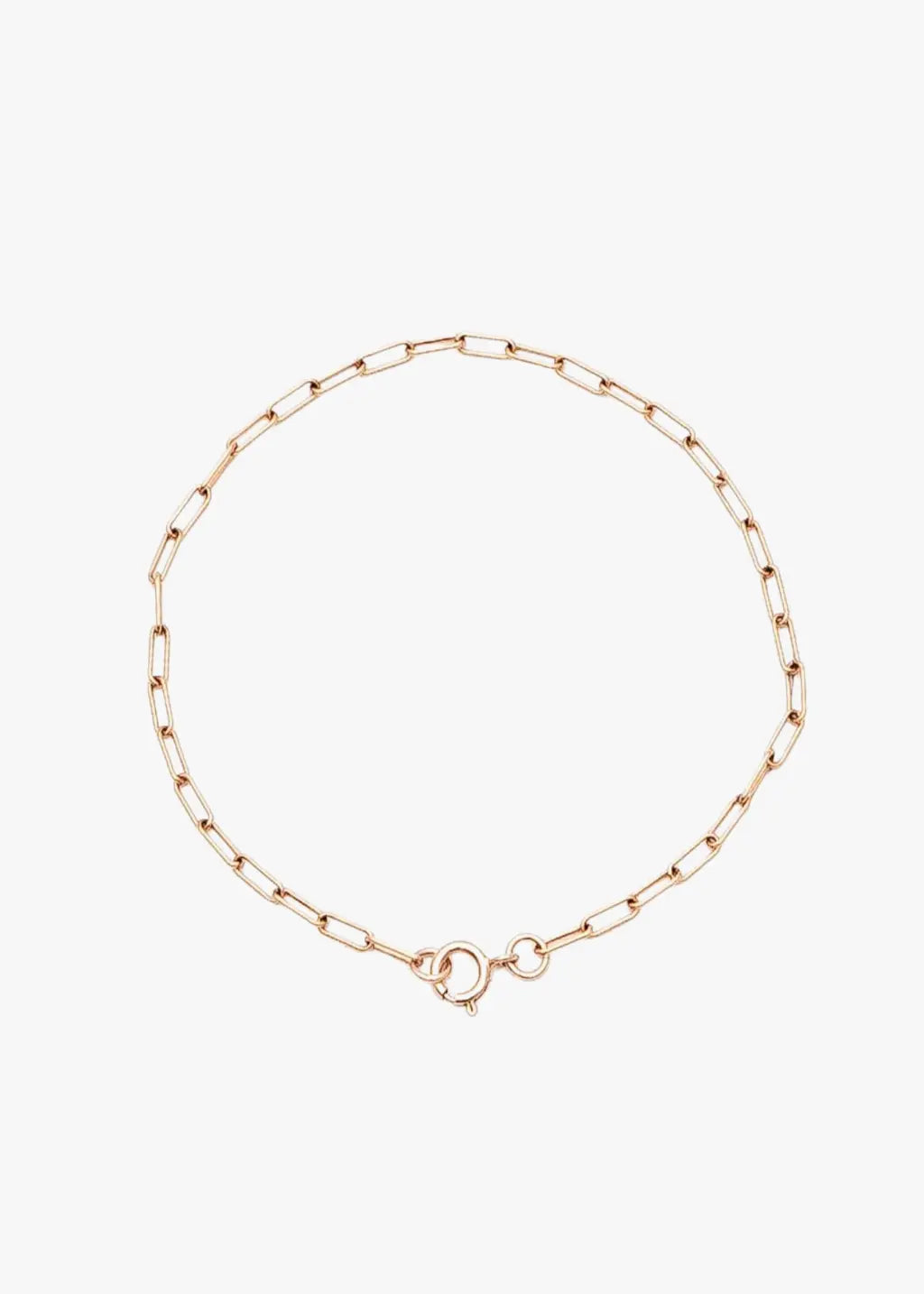 Brooklyn Rose Gold Anklet