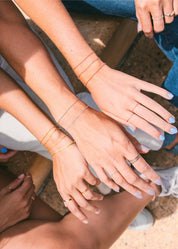 Disco Rose Gold Bracelet