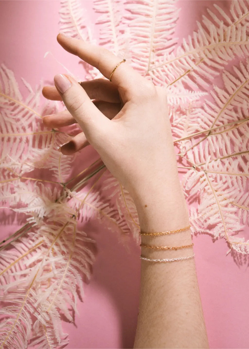 Disco Rose Gold Bracelet