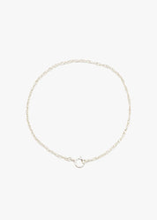 Disco Silver Anklet