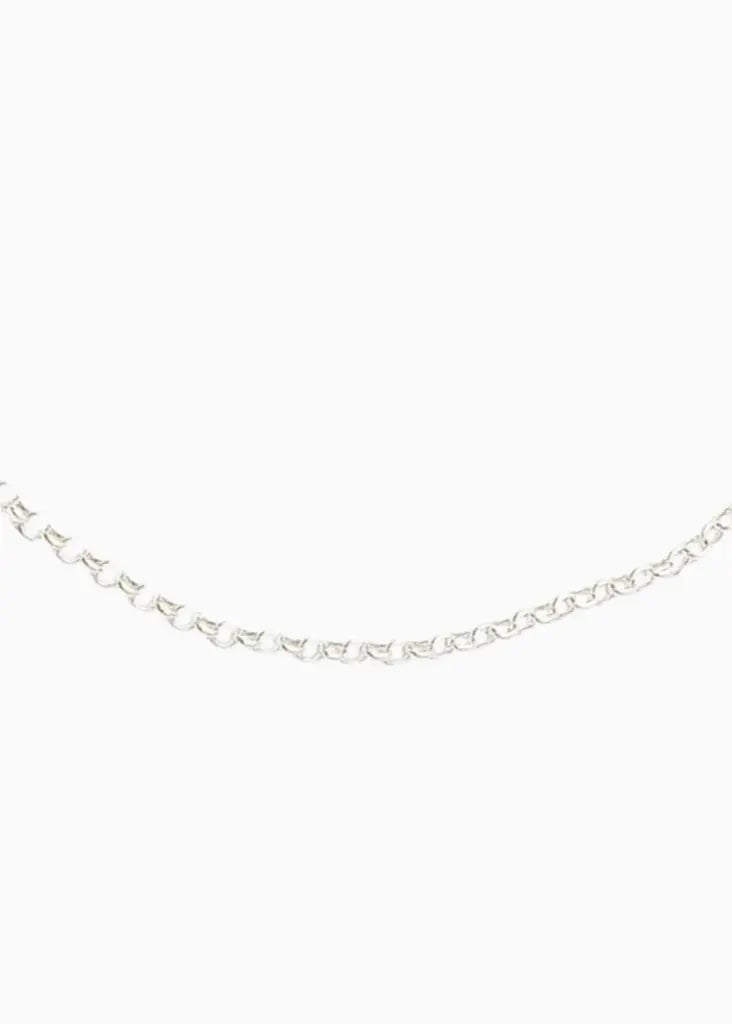 Rebel Rebel Silver Anklet