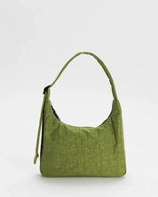 Mini Nylon Shoulder Bag Avocado