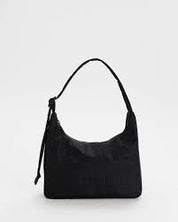 Mini Nylon Shoulder Bag, Black