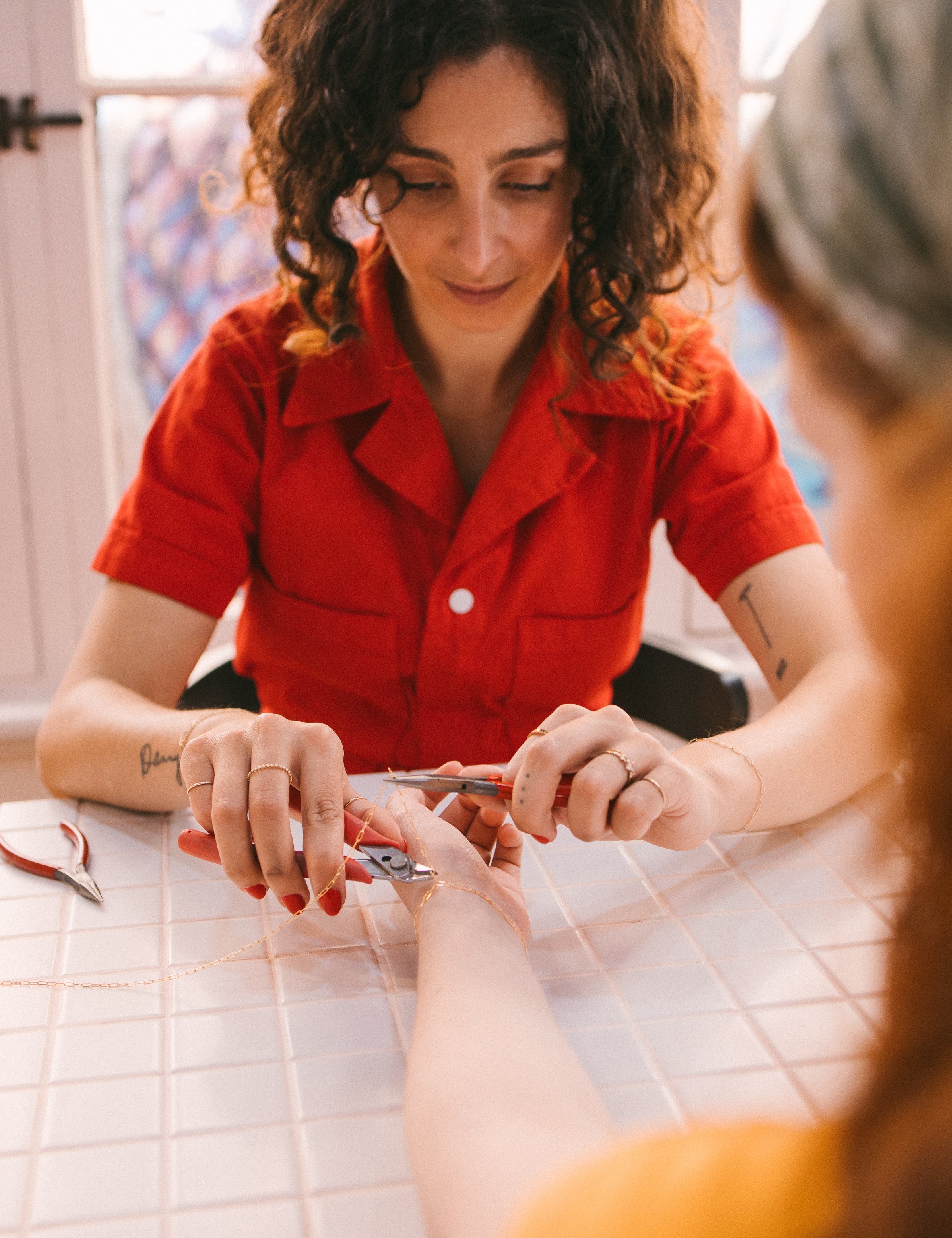 permanent jewellery experience appointment